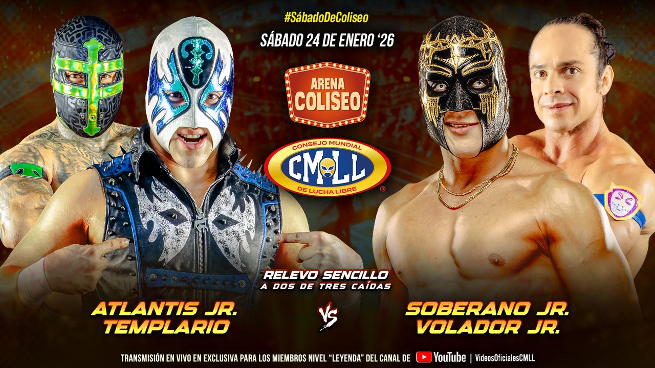 CMLL Sábado De Coliseo Results (1/24/2026)