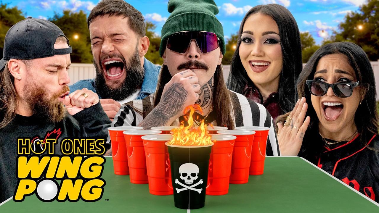 The Judgment Day Plays Hot Ones Wing Pong, Will Ospreay On Ricky Sosa, More | Fight Size
