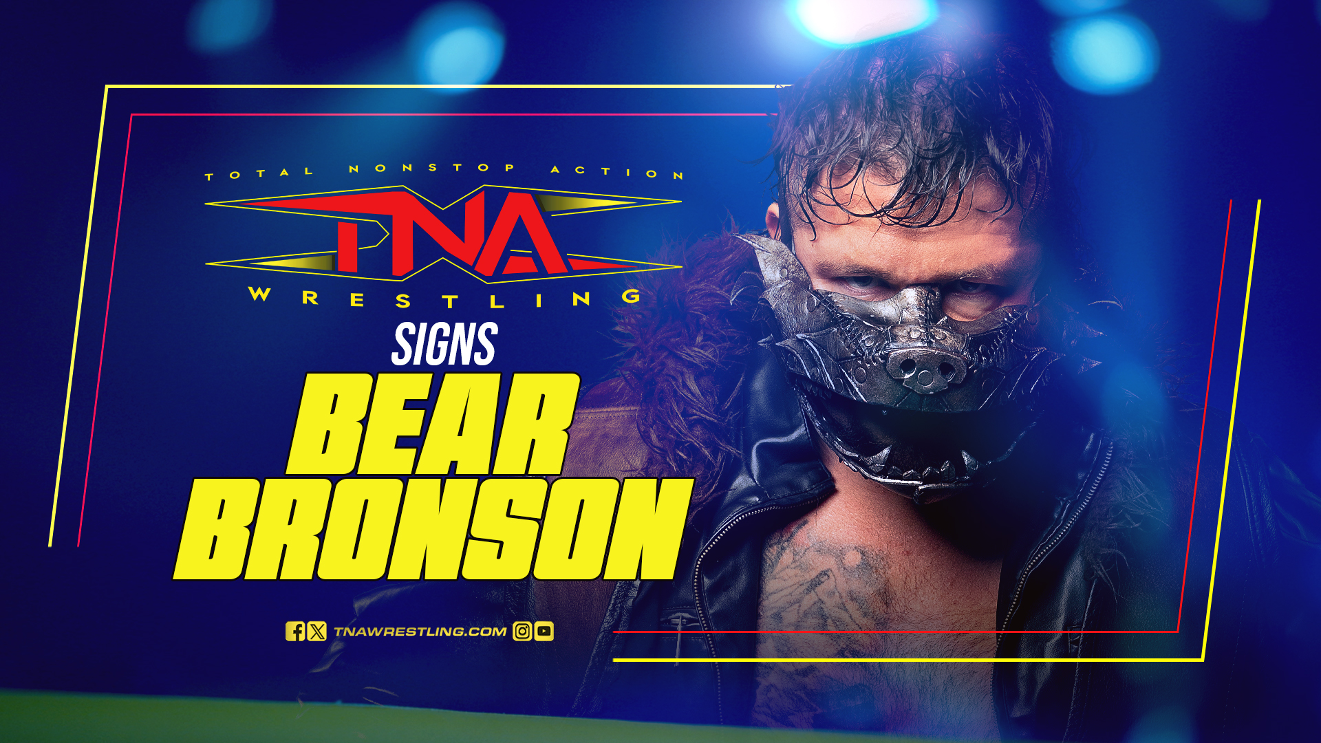Bear Bronson Officially Signs With TNA