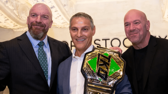 triple h, paul levesque, ari emanuel, dana white