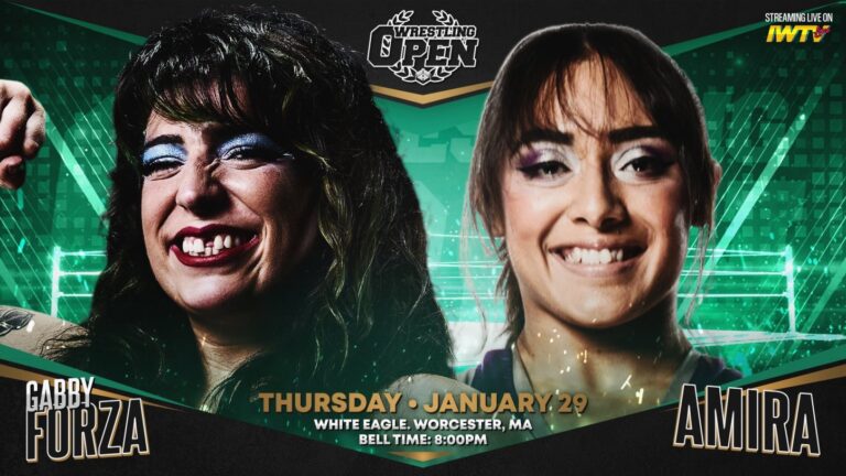 Wrestling Open Results (1/29): Bear Bronson, Gabby Forza, Amira Compete