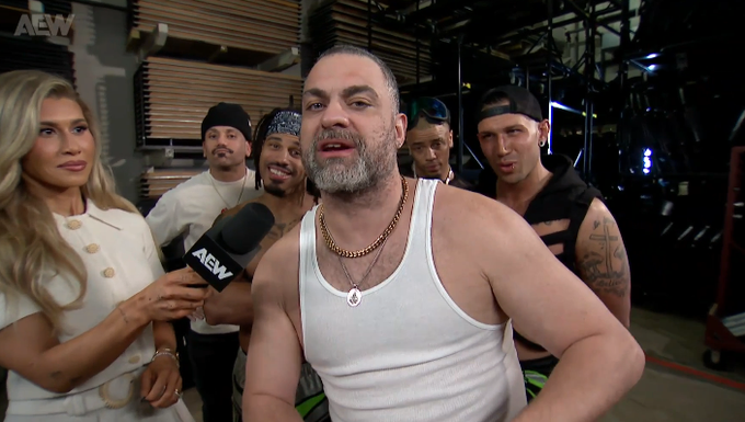 Eddie Kingston announces AEW Collision Parking Lot Match