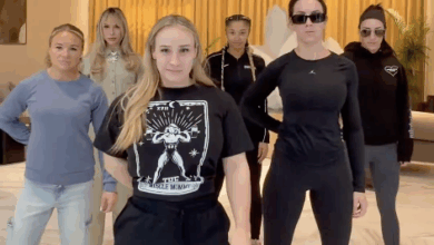 Jordynne Grace, Chelsea Green, Maxxine Dupri, Kelani Jordan, Ivy Nile, And Jacy Jayne Are Power Rangers