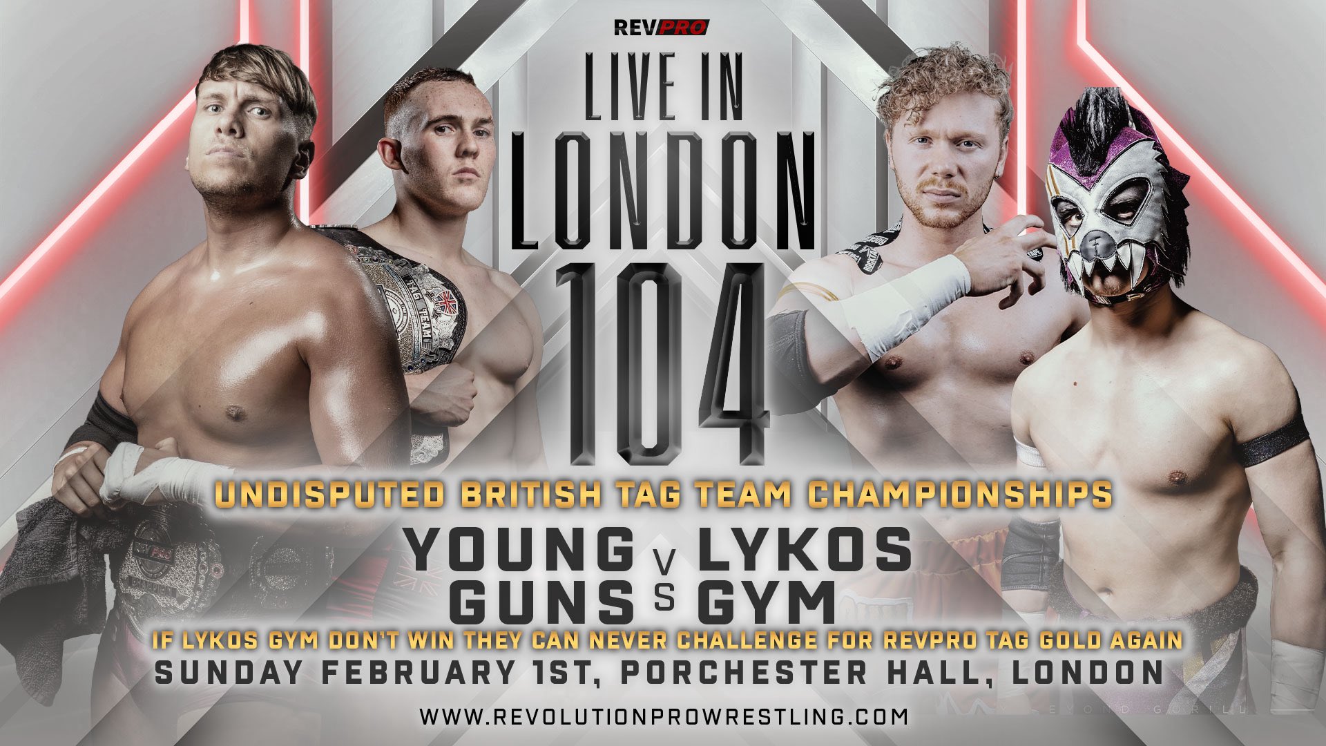 revpro live in London 104