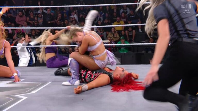 Sol Ruca Accidentally Hits ‘Sol Snatcher’ On ZARIA, Elegance Brand Retains TNA Knockouts Tag Titles On 2/3 WWE NXT