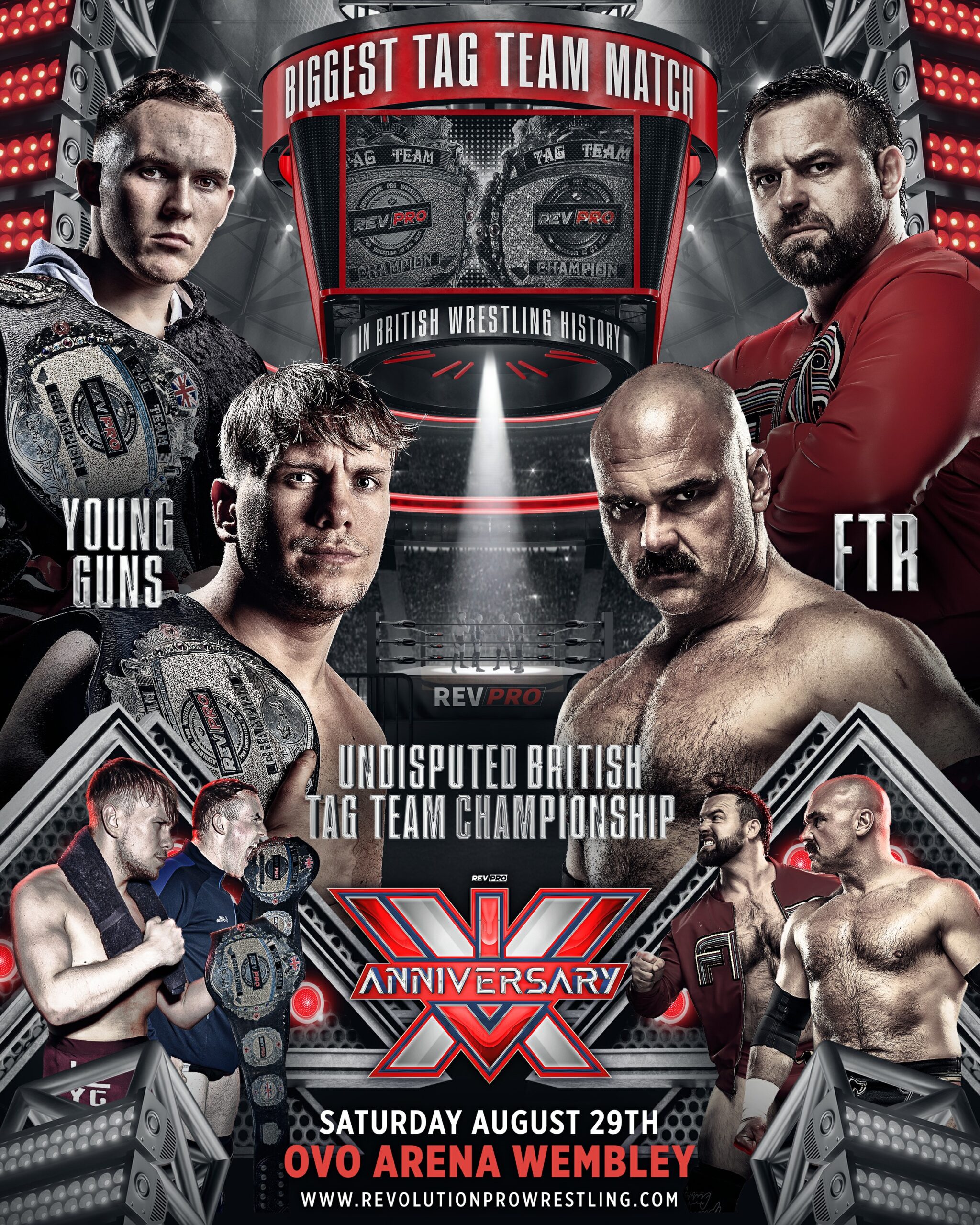 FTR vs. Young Guns Made Official For RevPro’s 14 Year Anniversary Show