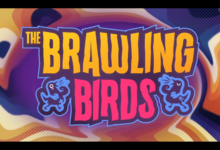 Jamie Hayter and Alex Windsor Brawling Birds