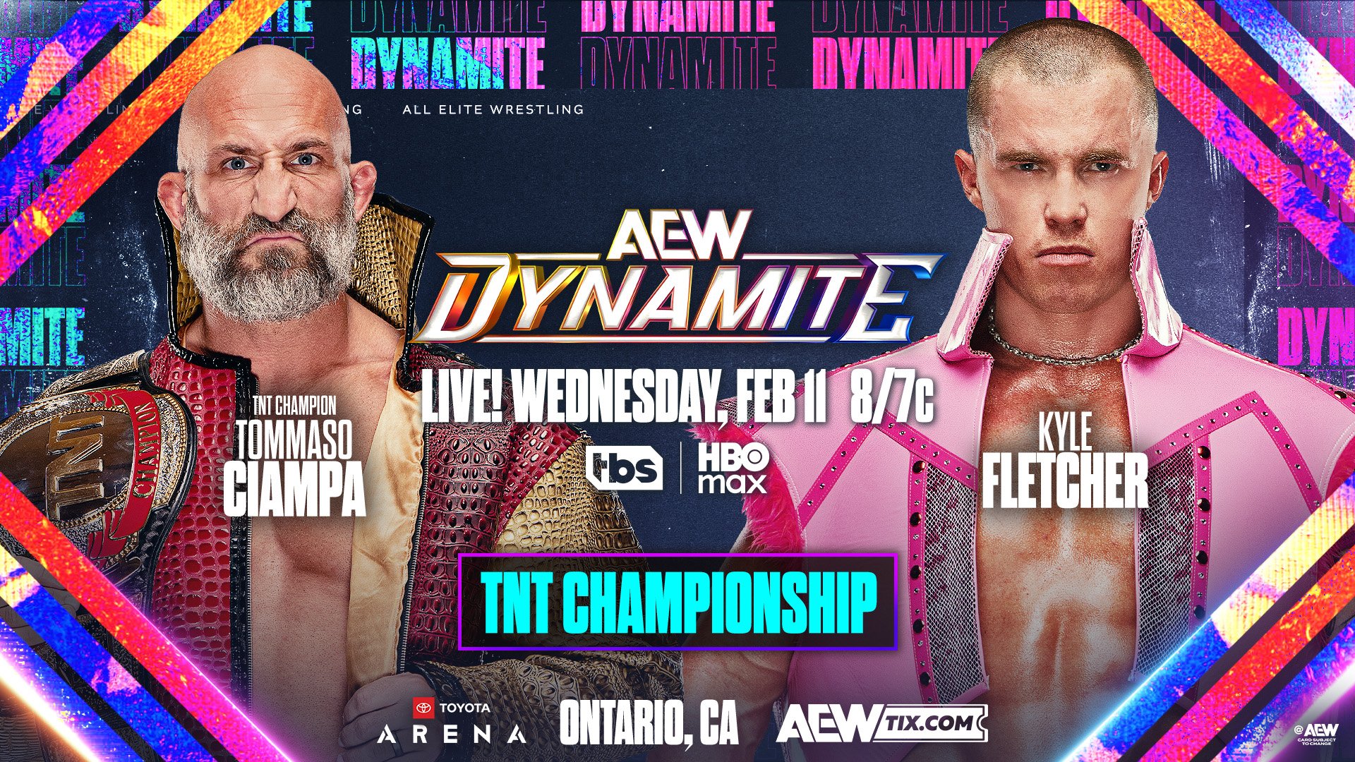 Tommaso Ciampa Vs. Kyle Fletcher For TNT Title Set For 2/11 AEW Dynamite