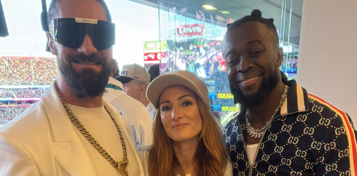Seth Rollins, Becky Lynch, Kofi Kingston, Swerve Strickland, More Attend Super Bowl LX