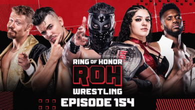 Full results for Episode 154 of ROH On Honor Club on February 12, 2026, featuring Bandido, Persephone, and more.