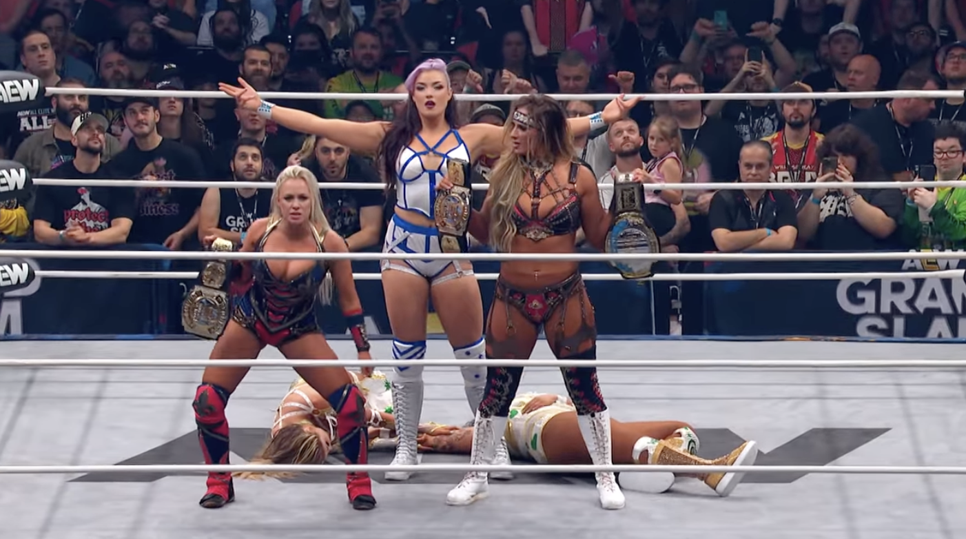 Lena Kross Aligns With Megan Bayne And Penelope Ford At AEW Grand Slam Australia