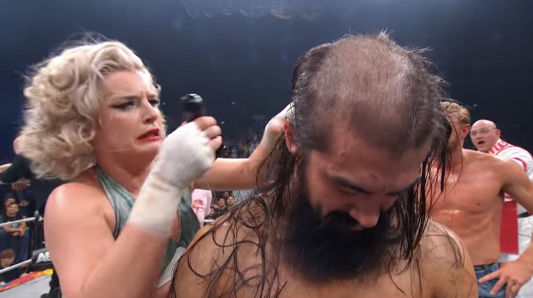 Wheeler Yuta Gets His Head Shaved At AEW Grand Slam Australia