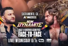 MJF Hangman Adam Page AEW Dynamite announcement