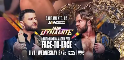 MJF Hangman Adam Page AEW Dynamite announcement