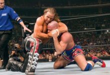 Shawn Michaels vs Kurt Angle at WrestleMania 21