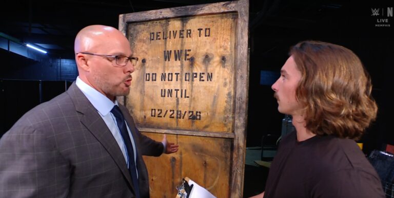 Mystery Crate Delivered On WWE Raw, ‘Do Not Open Until February 28’