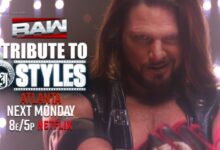 AJ Styles WWE Raw