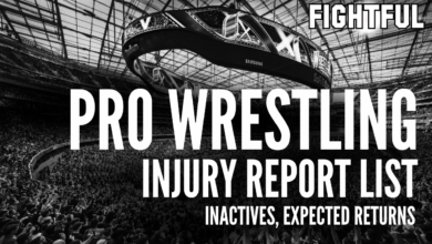 WWE, AEW, TNA, NJPW Wrestler Injury Report List: Expected Returns, Inactives | Fightful