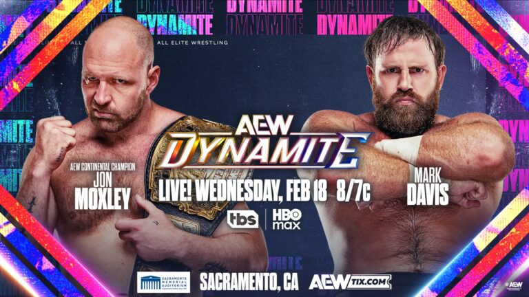 Jon Moxley vs. Mark Davis Added To 2/18 AEW Dynamite