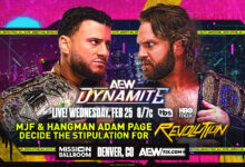 hangman page mjf aew dynamite 2/25