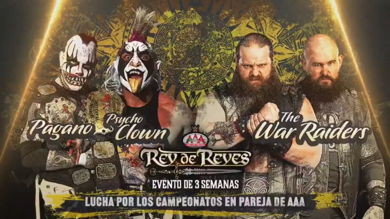 War Raiders Challenging Psycho Circus For AAA World Tag Team Championship At Rey de Reyes