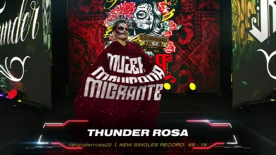 Thunder Rosa on AEW Collision