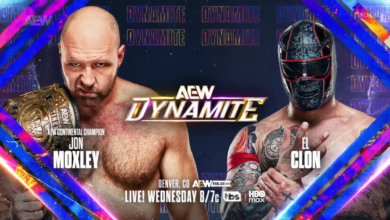 Jon Moxley vs El Clon on AEW Dynamite