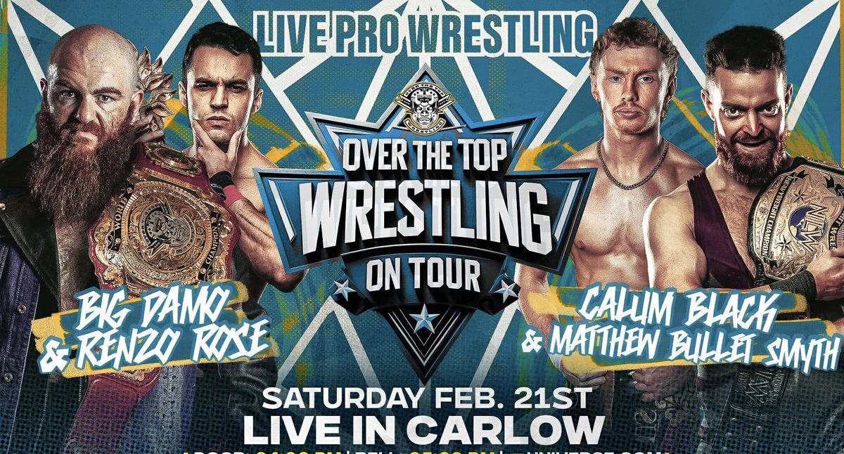 OTT Live In Carlow 2 Results (2/21): Myla Grace, Big Damo And More Compete