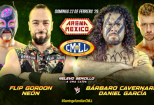 CMLL Domingo Familiar Results (2/22/2026)