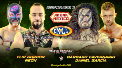 CMLL Domingo Familiar Results (2/22/2026)