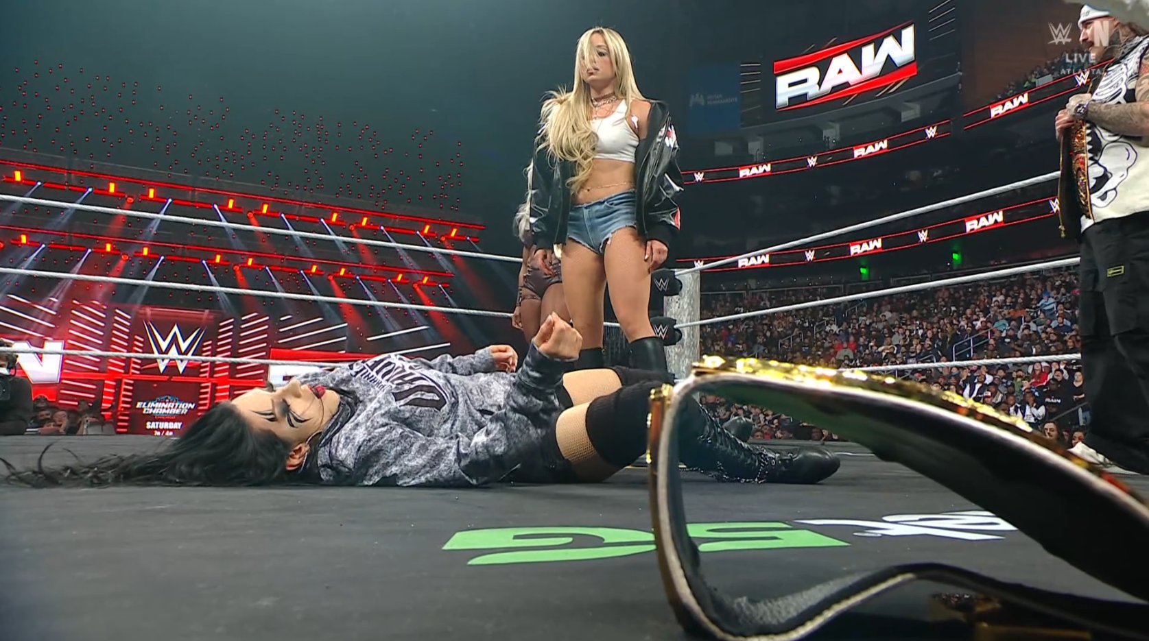 Liv Morgan elige a Stephanie Vaquer para luchar por el Campeonato Mundial Femenino en WrestleMania 42