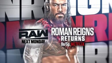 Roman Reigns WWE Raw