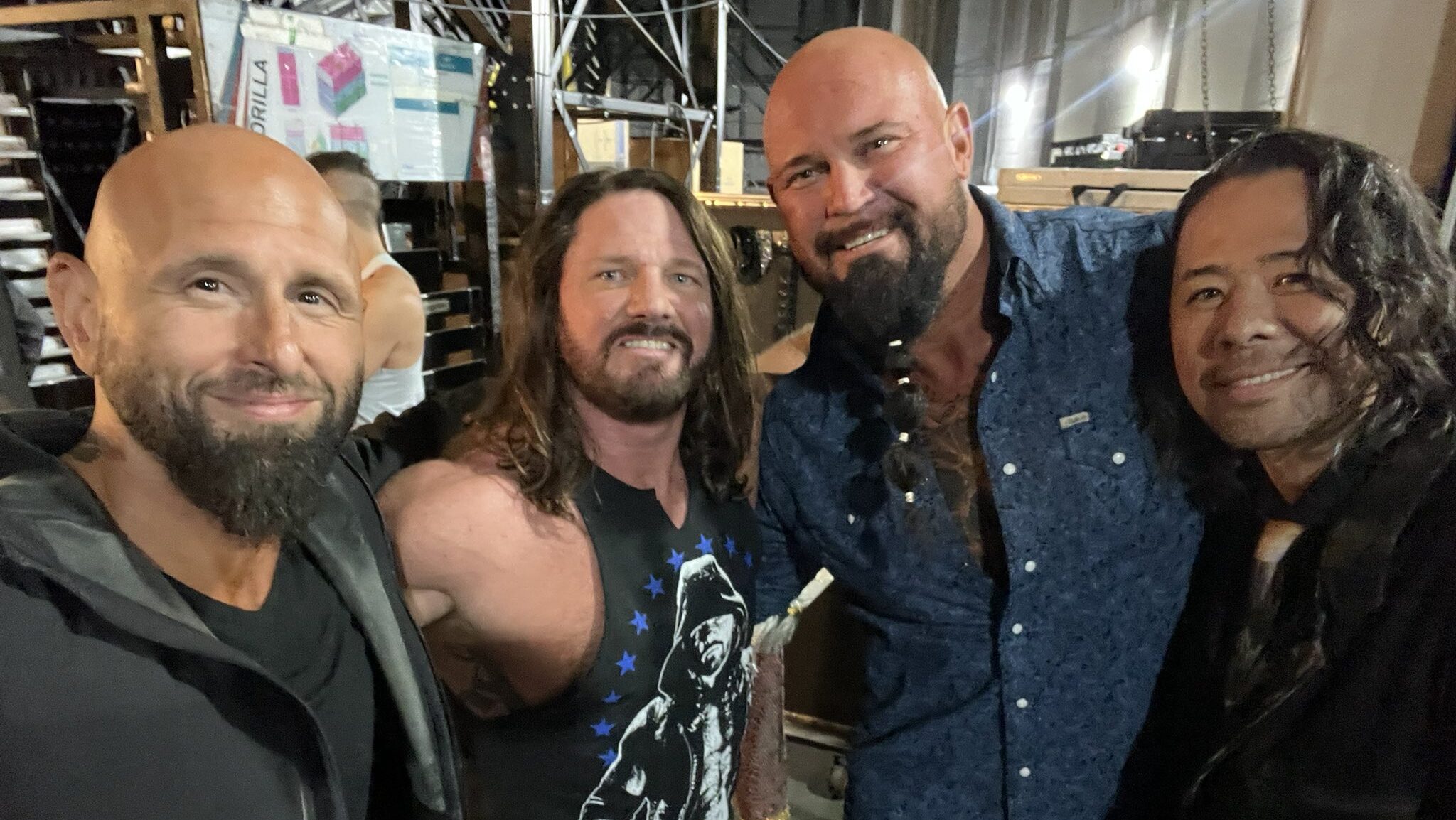 karl anderson, doc gallows, good brothers, aj styles, shinsuke nakamura