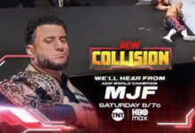 MJF AEW Collision