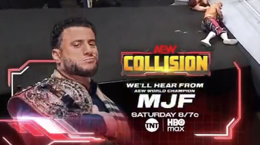 MJF AEW Collision