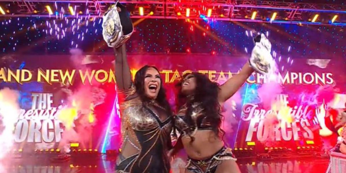 Nia Jax y Lash Legend se coronan como Campeonas Femeninas en Parejas de WWE en SmackDown