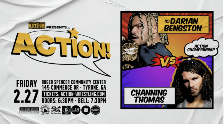 ACTION Wrestling ACTION! Results (2/27): Darian Bengston vs. Channing Thomas Headlines