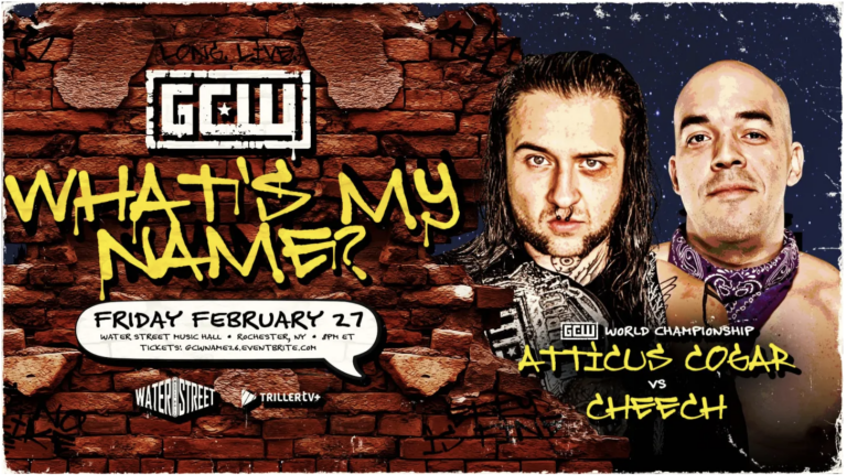 GCW What’s My Name Results (2/27): Atticus Cogar Defends GCW Championship