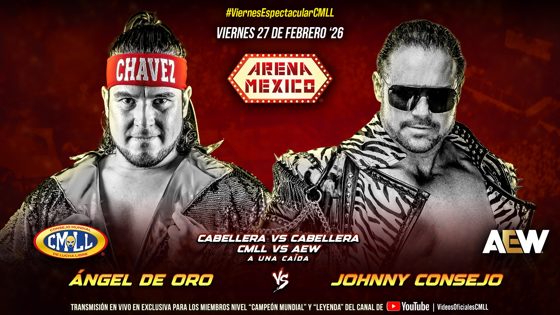 RESULTADOS CMLL VIERNES ESPECTACULAR - 27 DE FEBRERO DE 2026