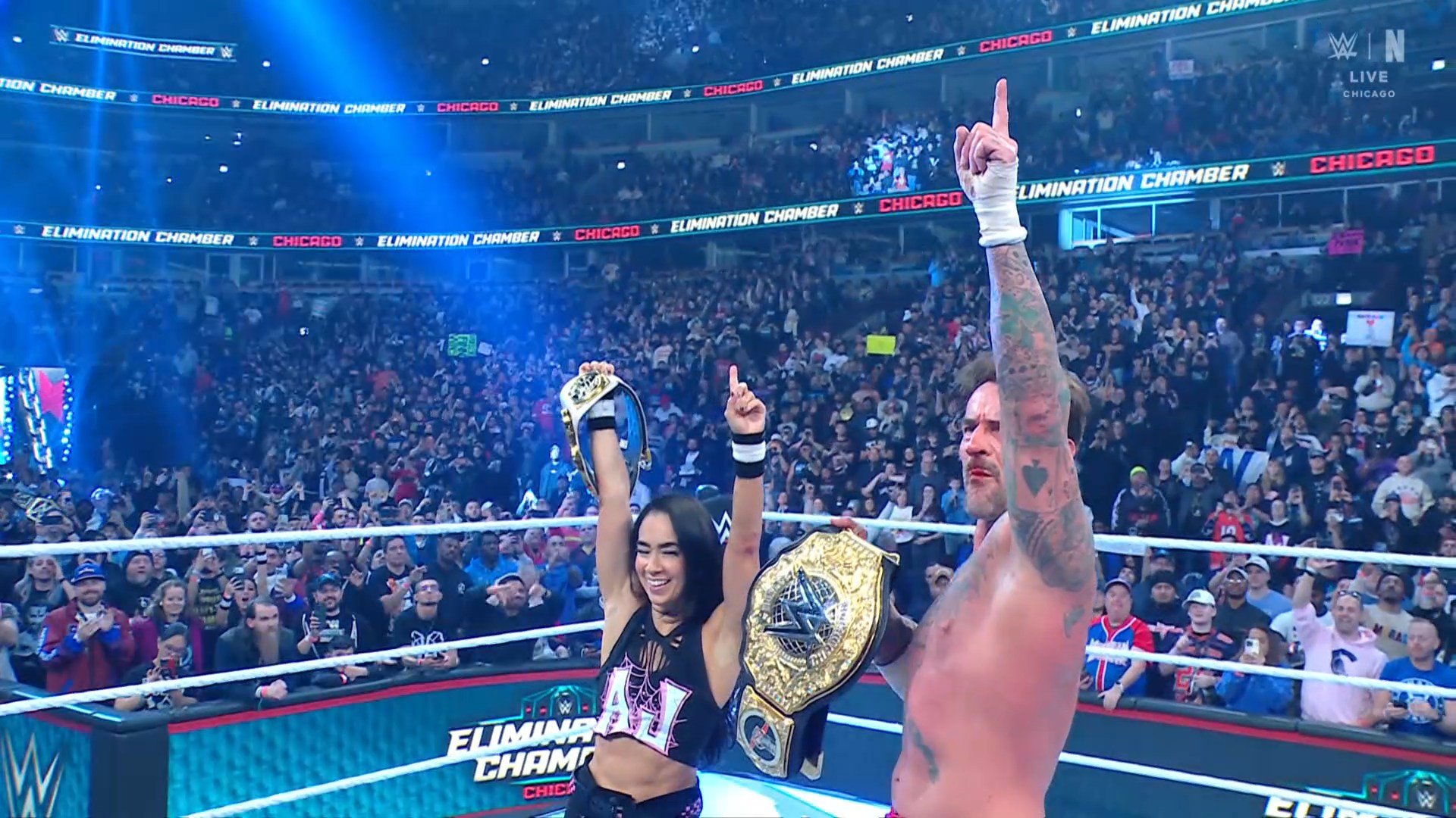AJ Lee On Not Kissing CM Punk At WWE Elimination Chamber: We Didn’t Want To Give Fetish Sites Any Material