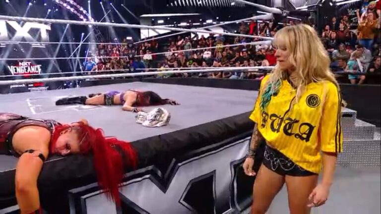 Sol Ruca Hits Double Sol Snatcher On ZARIA & Jacy Jayne On 3/3 WWE NXT