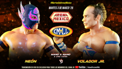 CMLL Martes de Arena Mexico Results (3/3/2026)