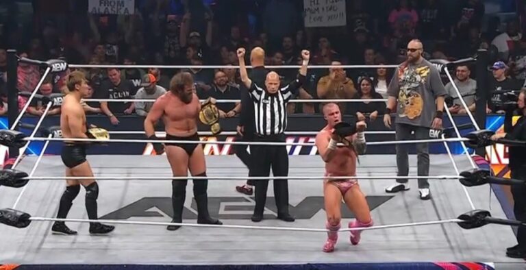 Don Callis Family Wins AEW Trios Titles On AEW Dynamite