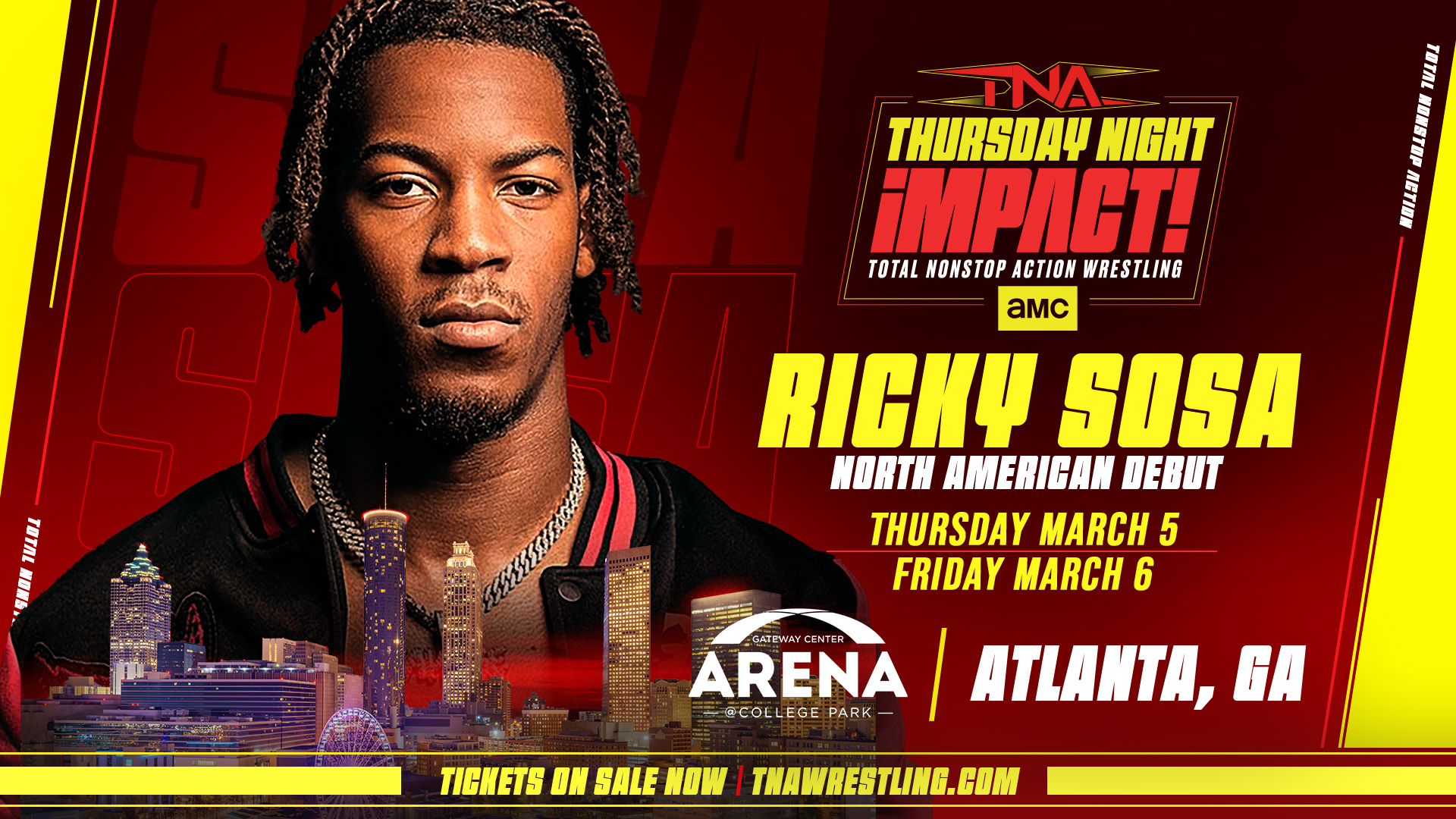 Ricky Sosa Announced For TNA Wrestling Shows In Atlanta, GA