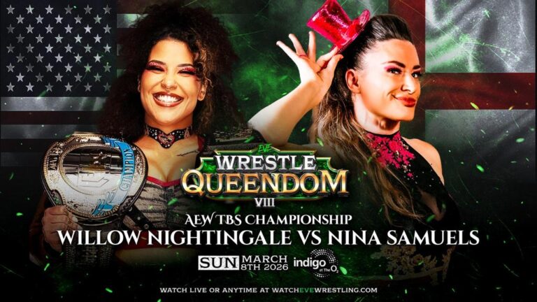 AEW TBS Title To Be Defended At EVE Wrestle Queendom VIII
