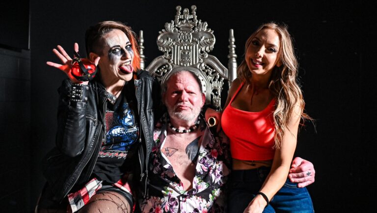 Raven Appears In Segment With Rosemary & Allie (The Bunny) On 3/19 TNA iMPACT