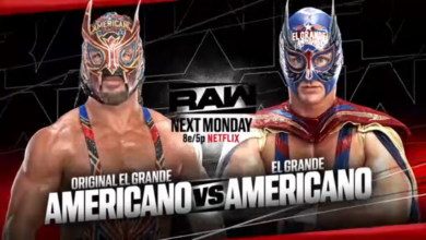 El Grande Americano WWE Raw