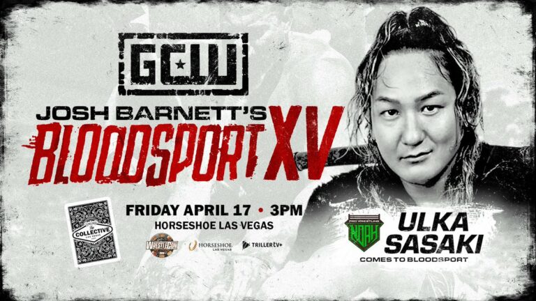 Ulka Sasaki Scheduled For GCW/Josh Barnett’s Bloodsport XV