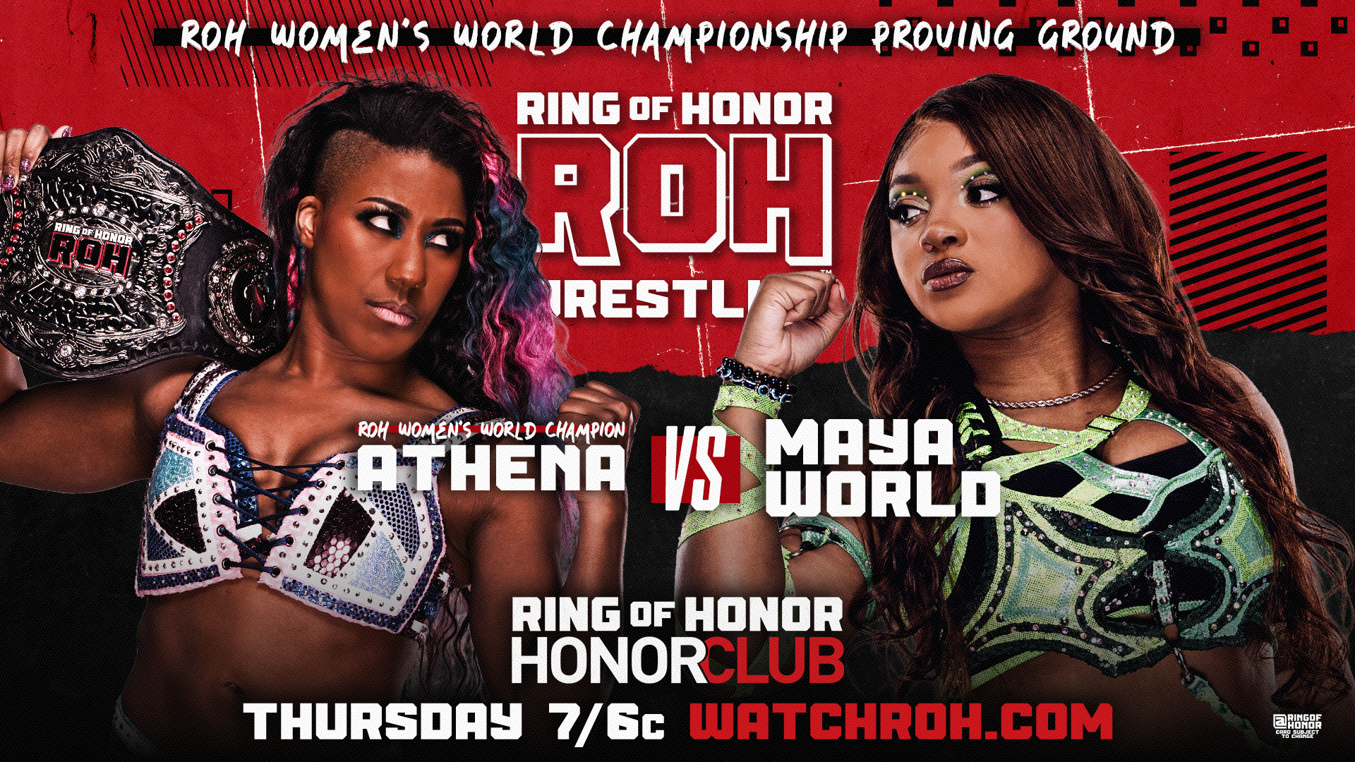ROH TV Results (3/12): Athena vs. Maya World,