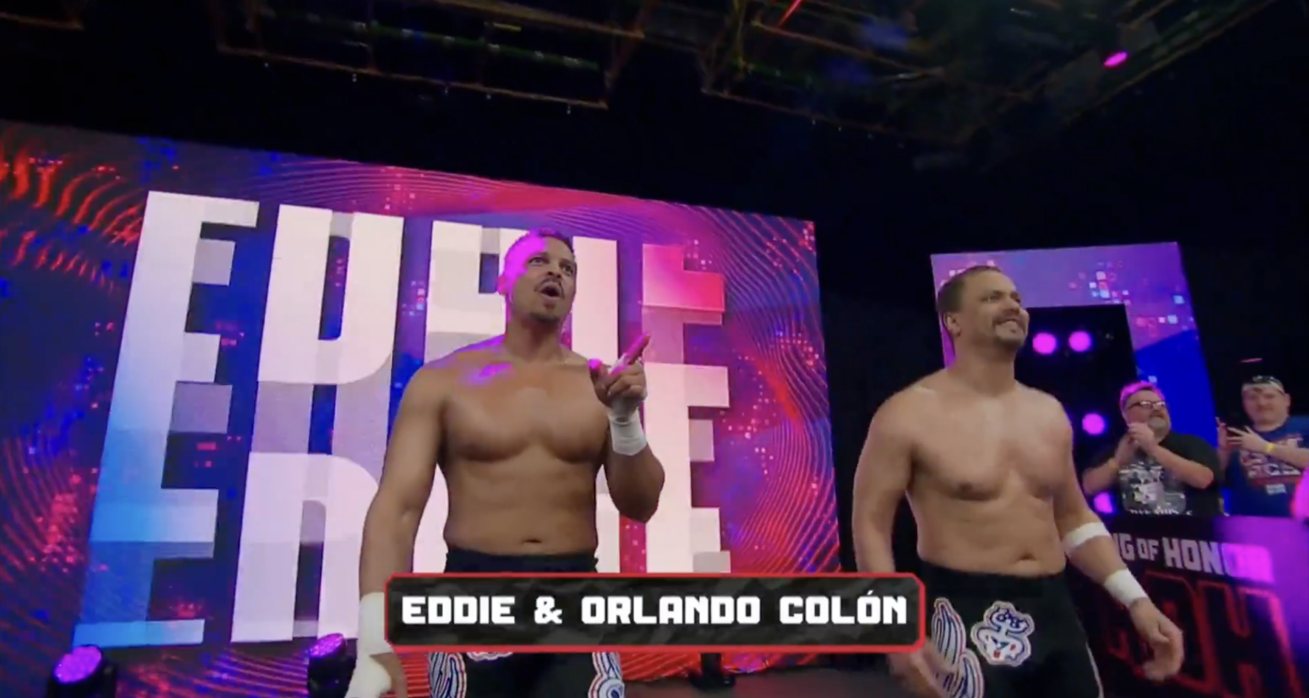The Colons Make ROH Debut